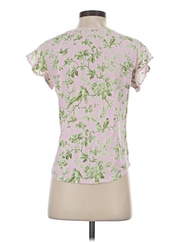 Crown & Ivy Short Sleeve Blouse (view 2)