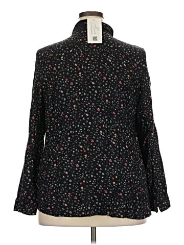 Cj Banks Long Sleeve Blouse (view 2)