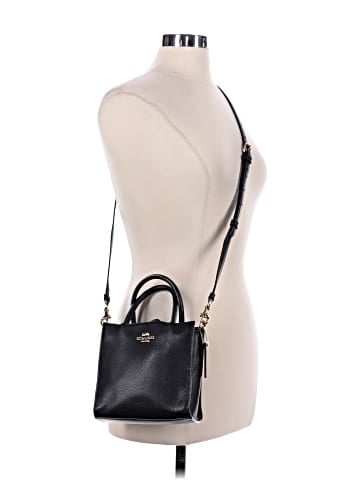 Coach Factory Leather Satchel (view 2)