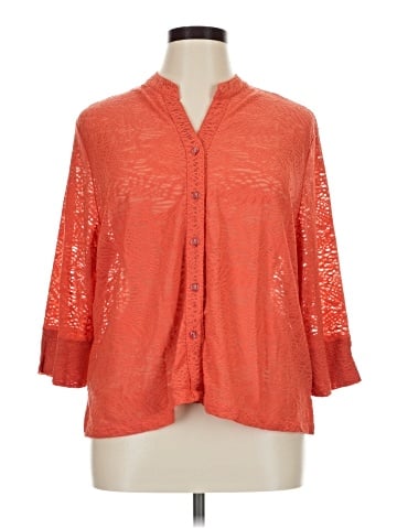 N Touch 3/4 Sleeve Blouse (view 1)