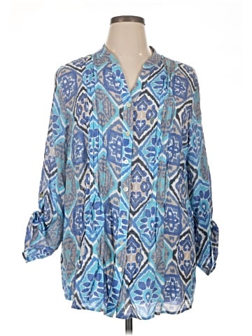 Ruby Rd. 3/4 Sleeve Blouse (view 1)
