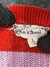 Hem & Thread Stripes Red Pullover Sweater Size L - photo 7