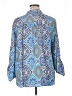 Ruby Rd. Blue 3/4 Sleeve Blouse Size 1X - photo 2