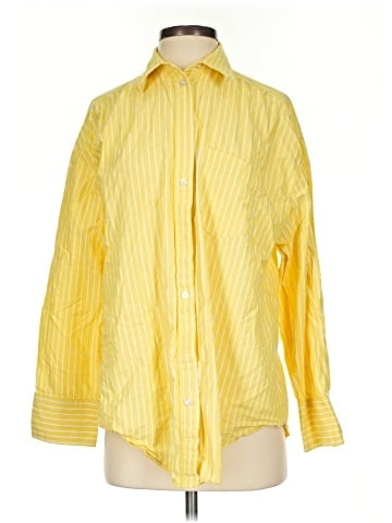Zara Long Sleeve Button-Down Shirt (view 1)