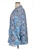 Ruby Rd. Blue 3/4 Sleeve Blouse Size 1X - photo 5