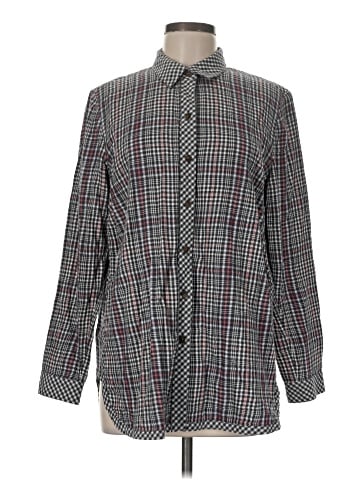 J.Jill Long Sleeve Button-Down Shirt (view 1)