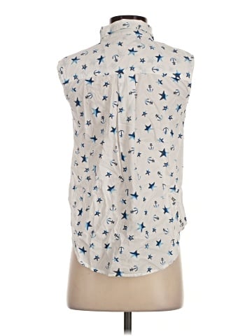 SO Sleeveless Button-Down Shirt (view 2)