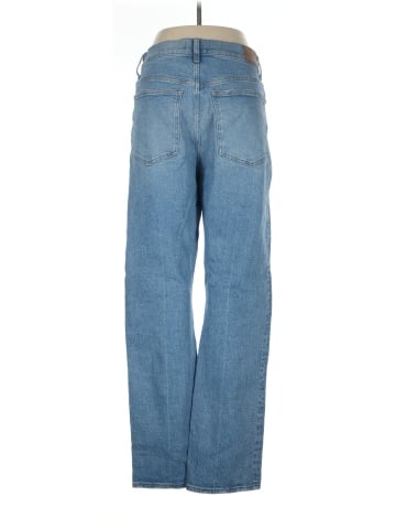 Madewell The Tall '90s Straight Jean in Rondell Wash: Crease Edition (view 2)