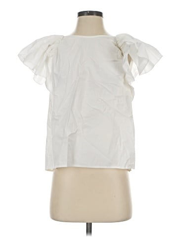 Rachel Comey Short Sleeve Blouse (view 1)