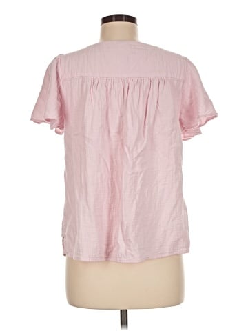 Caslon Short Sleeve Blouse (view 2)