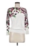 Halogen 100% Cotton Floral White Pullover Sweater Size M - photo 1