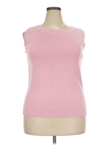DressBarn Sleeveless T-Shirt (view 1)