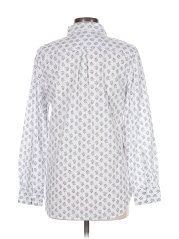 Garnet Hill Long Sleeve Button-Down Shirt (view 2)