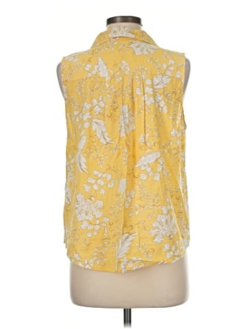 Christopher & Banks Sleeveless Button-Down Shirt (view 2)