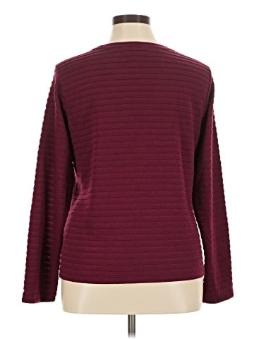 Liz Claiborne Long Sleeve Top (view 2)