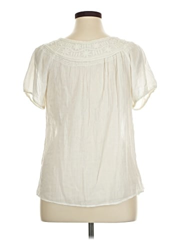 Lucky Brand Short Sleeve Blouse (view 2)