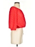 Bebe Red 3/4 Sleeve Top Size S - photo 4