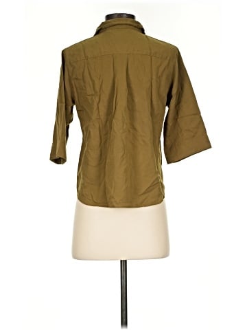 Uniqlo 3/4 Sleeve Button-Down Shirt (view 2)