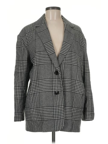 Madewell Oversized Dorset Blazer in Adkins Plaid (view 1)