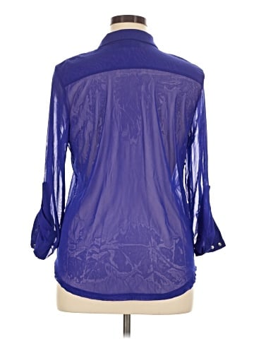 INC International Concepts 3/4 Sleeve Blouse (view 2)