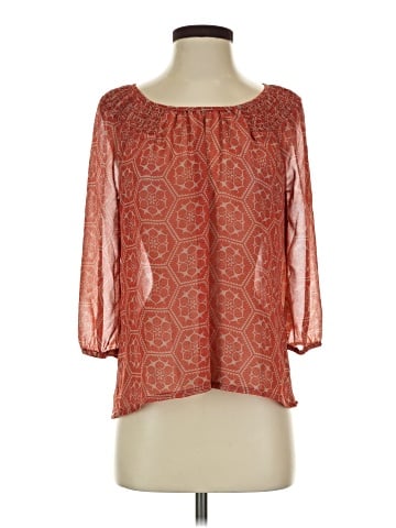 Banana Republic Factory Store 3/4 Sleeve Blouse (view 1)