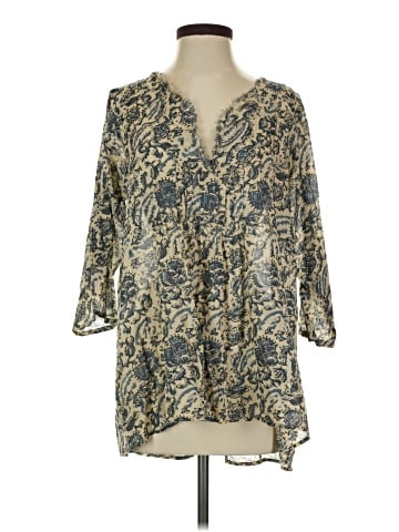 Natural Life 3/4 Sleeve Blouse (view 1)