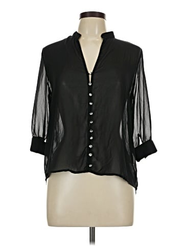 Chris & Carol 3/4 Sleeve Blouse (view 1)