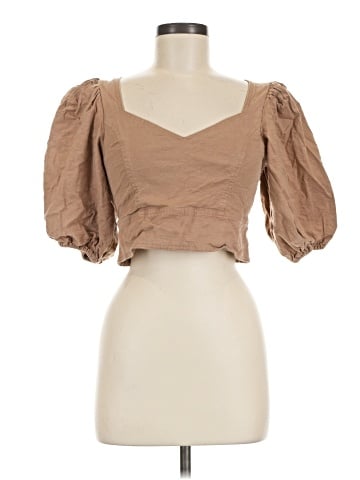 Express 3/4 Sleeve Blouse (view 1)