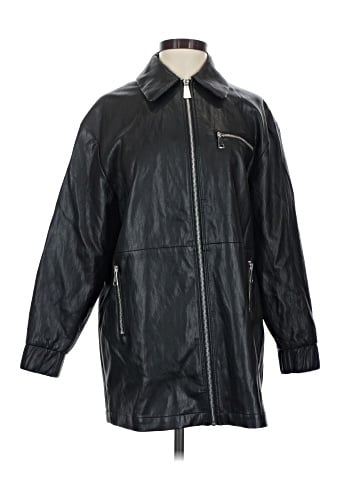 Express Faux Leather Jacket (view 1)