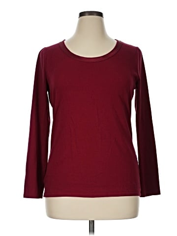 Ann Taylor Factory 3/4 Sleeve T-Shirt (view 1)