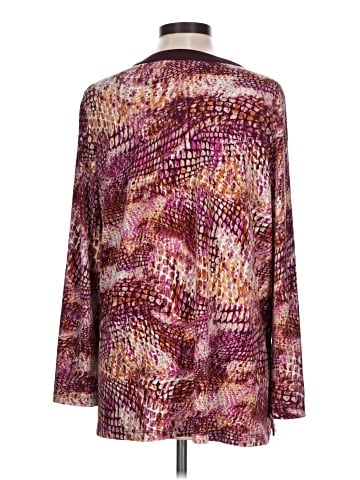 Susan Graver Long Sleeve Blouse (view 2)