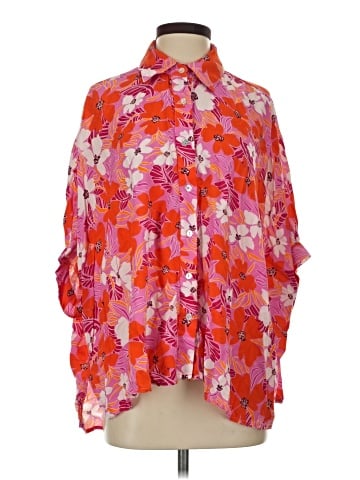 Entro 3/4 Sleeve Blouse (view 1)