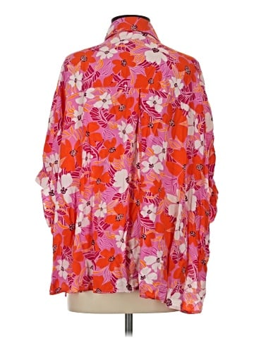 Entro 3/4 Sleeve Blouse (view 2)