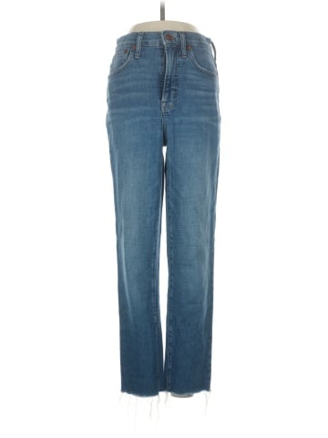 Madewell The Tall Perfect Vintage Crop Jean in Sandford Wash: Summerweight Edition (view 1)