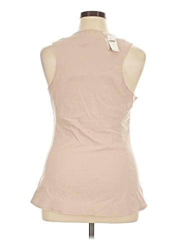 Maeve Sleeveless Button-Down Shirt (view 2)