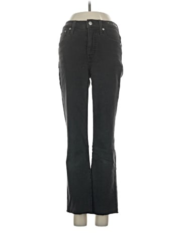 Madewell Kick Out Crop Jeans in Starkey Wash (view 1)