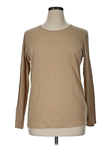 Anne Klein Long Sleeve T-Shirt (view 1)