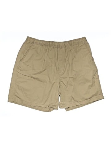 Basic Editions Khaki Shorts (view 1)