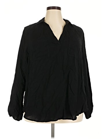 Torrid Long Sleeve Blouse (view 1)