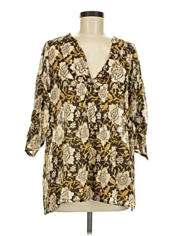 Natural Life 3/4 Sleeve Blouse (view 1)