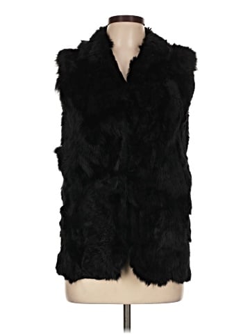 Adrienne Landau Faux Fur Vest (view 1)