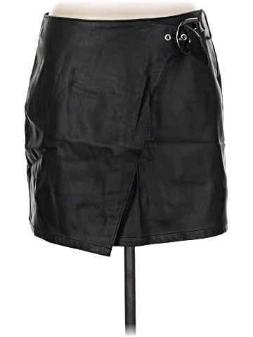 Express Faux Leather Skirt (view 1)