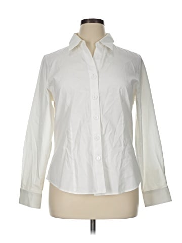 Coldwater Creek Long Sleeve Button-Down Shirt (view 1)