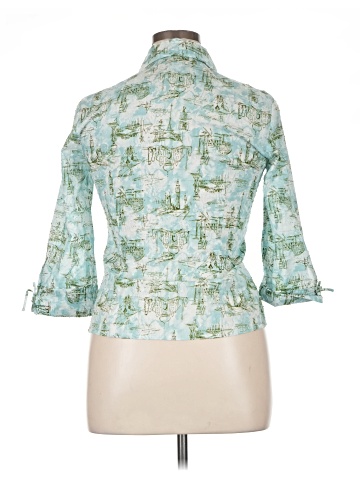 Odille 3/4 Sleeve Button-Down Shirt (view 2)