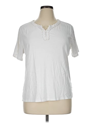 Liz Claiborne Short Sleeve Top (view 1)