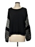 Anama Color Block Black Pullover Sweater Size L - photo 1