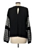 Anama Color Block Black Pullover Sweater Size L - photo 2