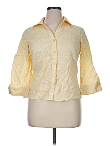 SONOMA life + style 3/4 Sleeve Button-Down Shirt (view 1)