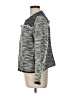 Chico's Chevron-herringbone Gray Jacket Size Lg (2) - photo 5