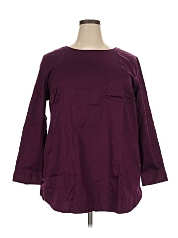 Coldwater Creek 3/4 Sleeve T-Shirt (view 1)